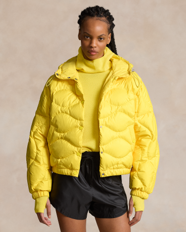 Ralph lauren quilted down coat clearance