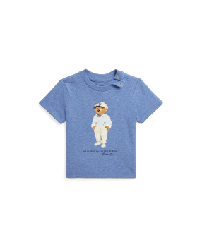 Blue polo bear t shirt clearance