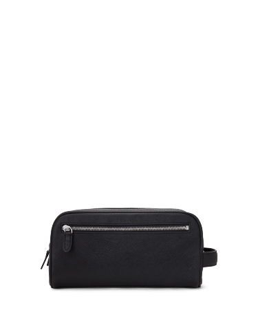 Saffiano Leather Travel Case in Black Ralph Lauren HK