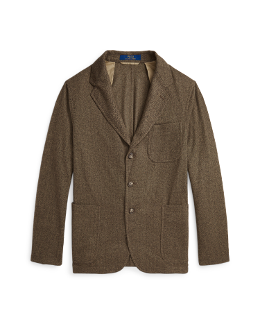 Modern Herringbone Sport Coat in Brown Ralph Lauren HK