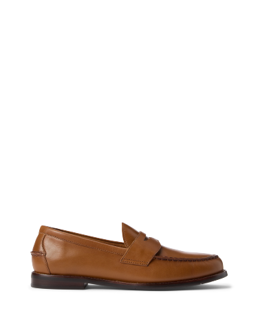 Ralph lauren tan loafers top