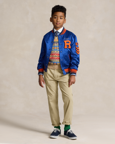 Ralph lauren relaxed fit pleated chino clearance