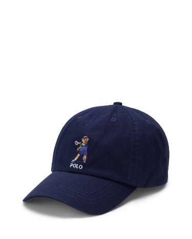 US Open Polo Bear Cotton Twill Ball Cap in Navy Ralph Lauren HK