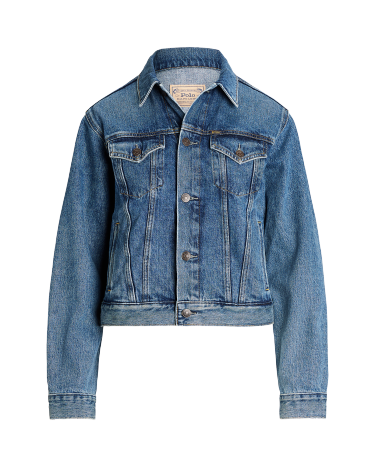 Tommy hilfiger flag denim jacket discount