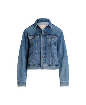 Ralph lauren denim blazer womens hot sale