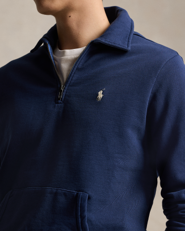 Ralph lauren zip fleece outlet