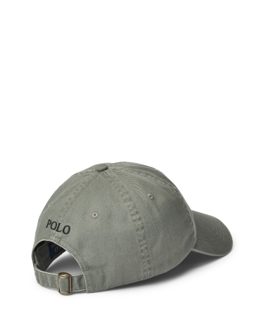 Ralph lauren grey baseball cap discount