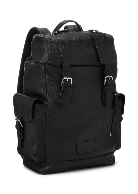 Ralph Lauren Pebbled Leather Backpack