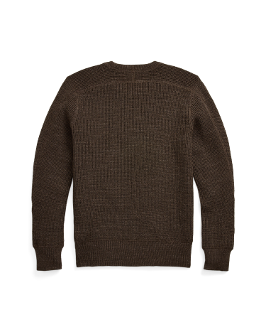 Ralph lauren waffle knit sweater shop