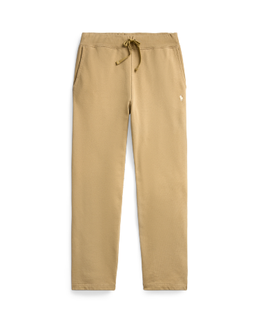 Loopback Fleece Drawstring Pant in Khaki Ralph Lauren HK