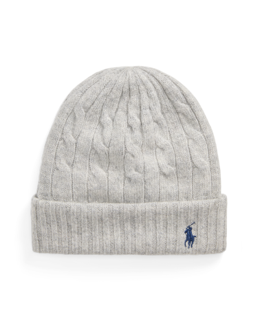 Grey ralph lauren beanie outlet