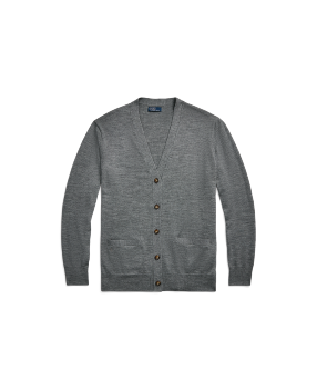 Cotton Blend Cardigan in Camel Ralph Lauren HK
