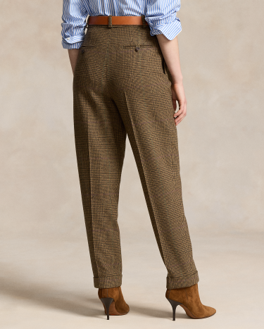 Ralph lauren tweed pants discount