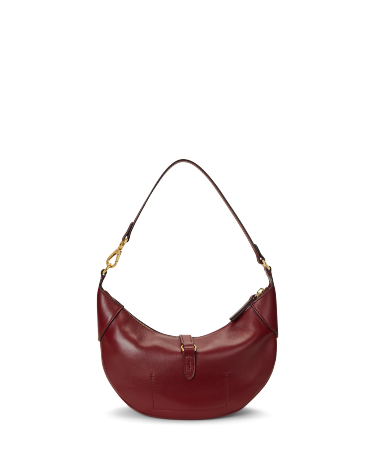 Polo ID Calfskin Mini Shoulder Bag in Red Ralph Lauren HK