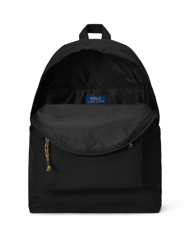 Canvas Backpack in Black Ralph Lauren HK