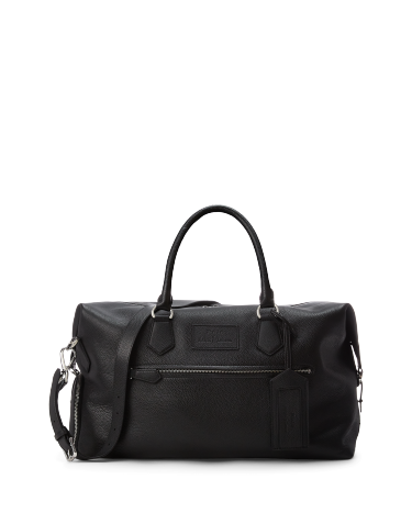 Ralph lauren leather duffel bag sales