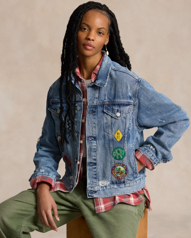 Ralph lauren patch jacket 2025