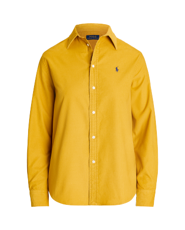 Classic Fit Corduroy Shirt in Gold Ralph Lauren HK