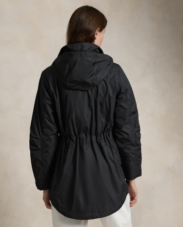 Hooded Coat Liner Jacket in Black Ralph Lauren HK