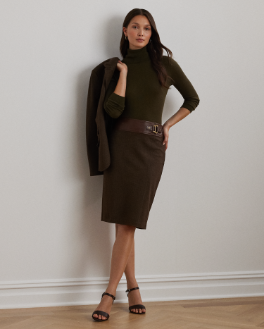 Ralph lauren pencil skirt discount