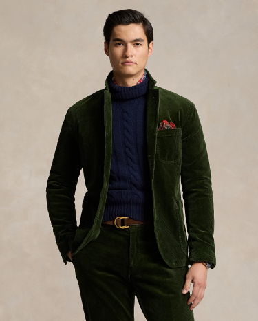 Ralph lauren corduroy suit clearance