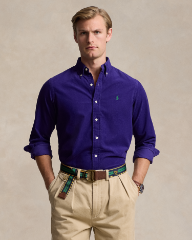 Ralph lauren classic fit corduroy shirt store