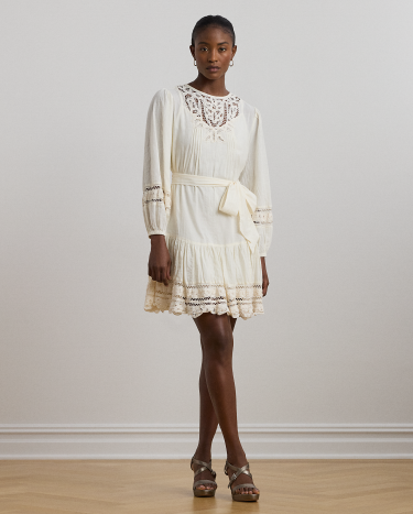 Lauren lace dress clearance