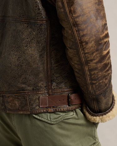 Polo ralph lauren trim bomber jacket on sale