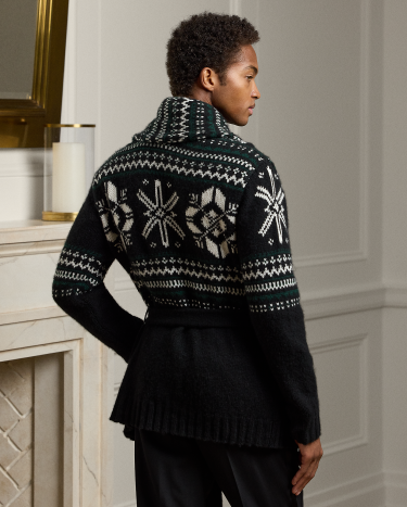 Ralph lauren cashmere shawl cardigan cheap