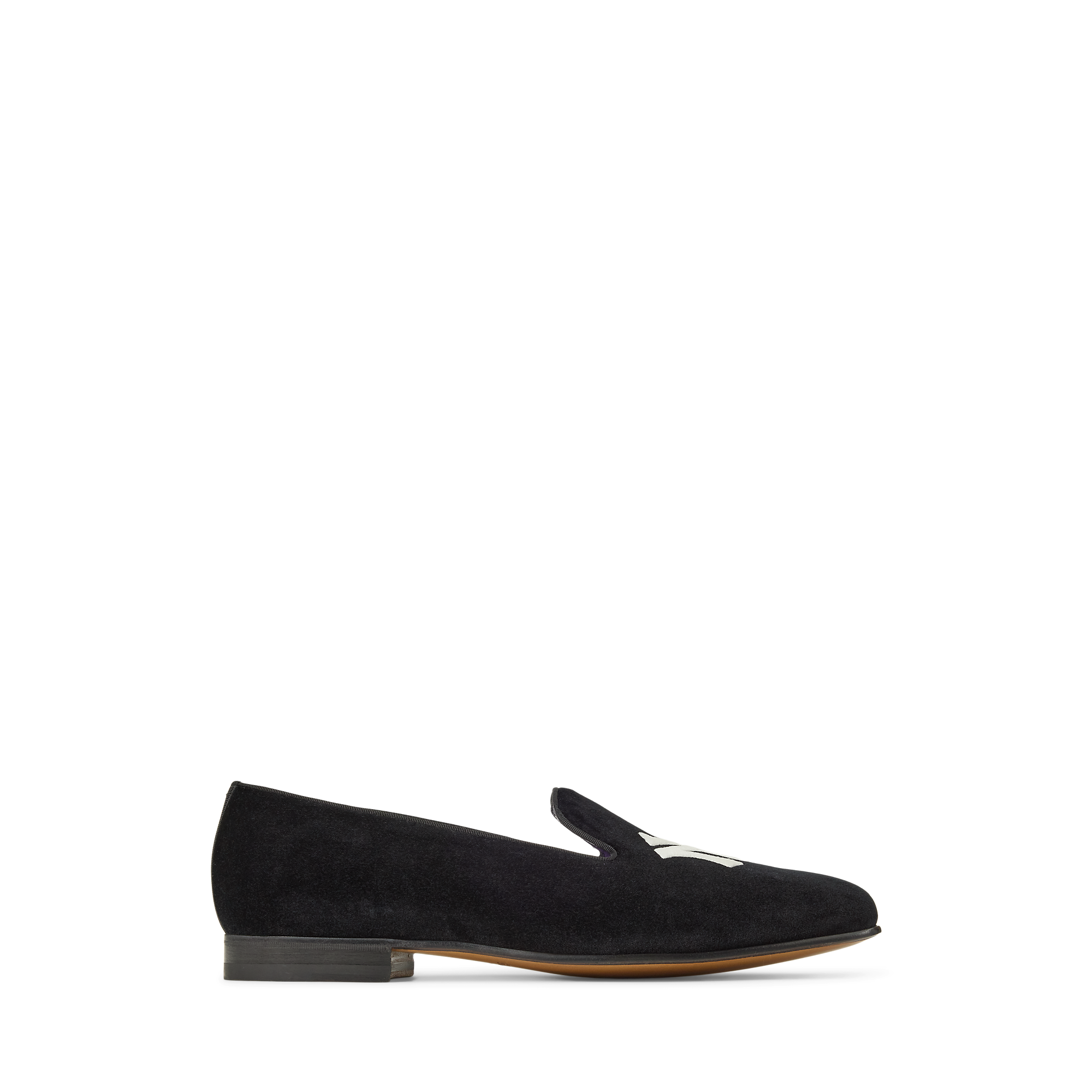 Ralph lauren velvet slippers best sale