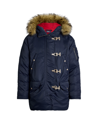 Maxfield faux fur trim parka online