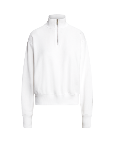 Womens fleece quarter zip pullover sale