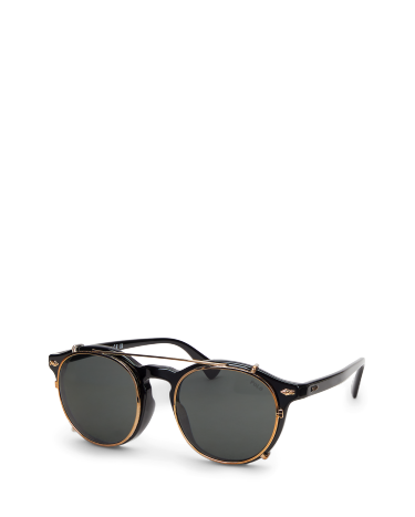 Heritage Pen Pin Glasses with Sun Lenses in Black Ralph Lauren HK
