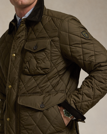 Polo ralph lauren quilted biker jacket hot sale