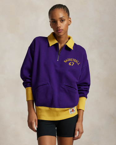 Vintage polo fleece best sale