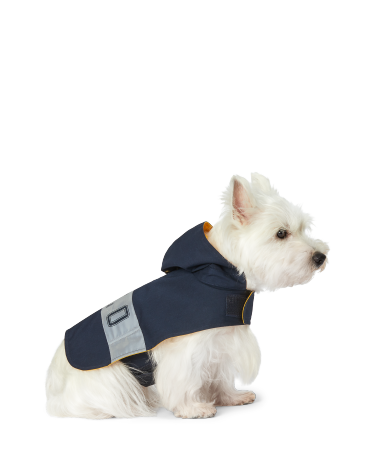 Canvas Logo Dog Raincoat in Navy Ralph Lauren HK