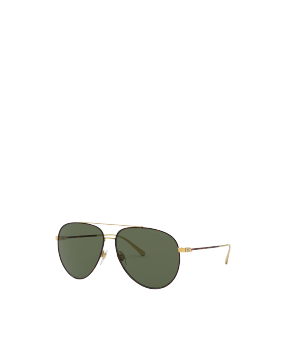 Automotive Metal Pilot Sunglasses in Silver Ralph Lauren HK