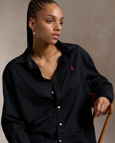 Ralph lauren oversized shirt cheap