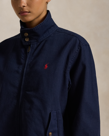 Ralph lauren canvas jacket new arrivals