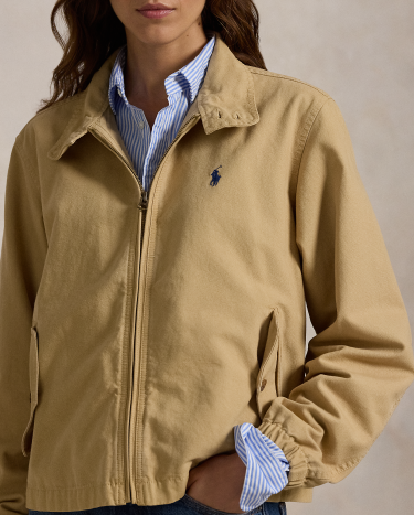 Ralph lauren cotton jacket discount