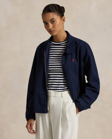 Ralph lauren canvas jacket best sale