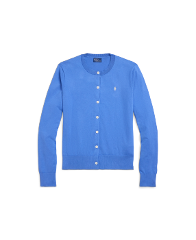 Ralph lauren pima cotton cardigan top