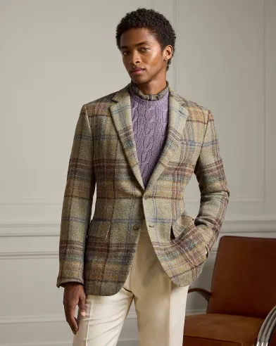 Luxury Sport Coats Blazers Purple Label Ralph Lauren HK